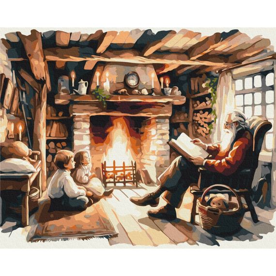 Картина по номерам "Новогодняя сказка" BS53837, 40х50 см