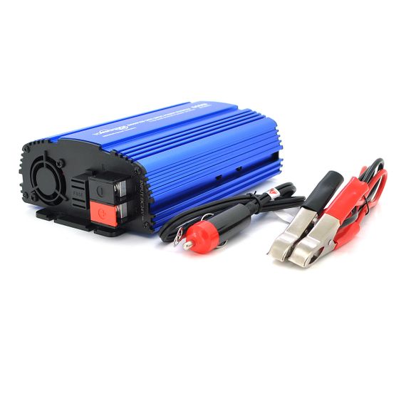 Инвертор напряжения Tommatech MS-600.24V/220V, 1Shuko, USB, клеммные провода | Зображення 1