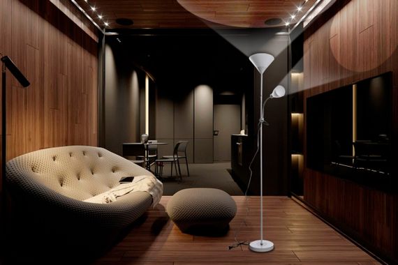 Торшер FH-026/2 SL+WH | Зображення 3