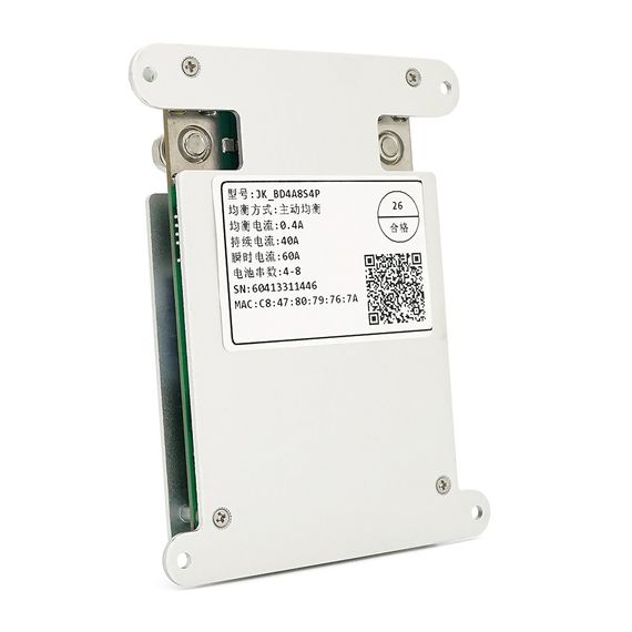 BMS плата JK-BD4A8S4P Li-Ion/LiFePo4/LTO 4S-8S, 40A, RS485, 2.8mΩ, Bluetooth | Зображення 1