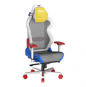 Кресло геймерское Dxracer Air PRO AIR-D7200WRB.G YellowRedBlue