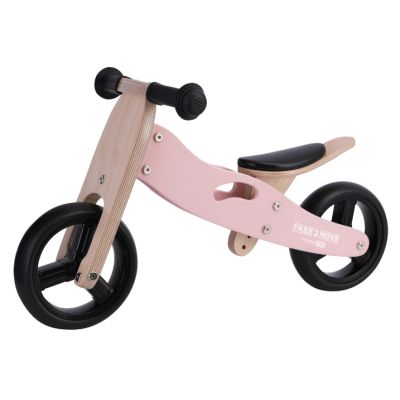 Беговел FreeON Free2Move 2 в 1, рожевий (48822) | Зображення 1