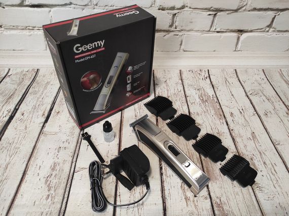 Машинка для стрижки волос и бороды Geemy GM-657 (7573) ff | Зображення 4