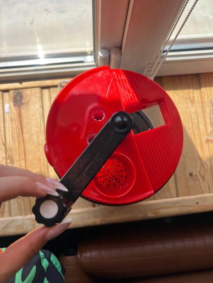 Овощерезка кухонный измельчитель BIG MAC Hand cranked vegetable slicer AND LY-974 | Зображення 2