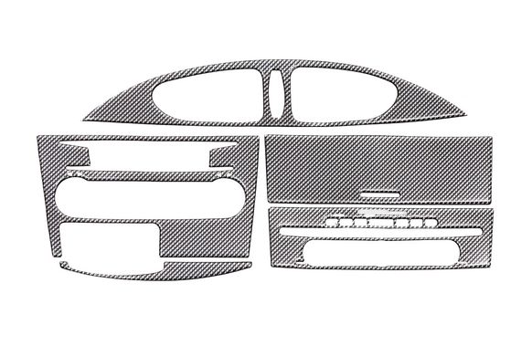 Накладки на панель (2005-2007) Дерево для Renault Laguna рр