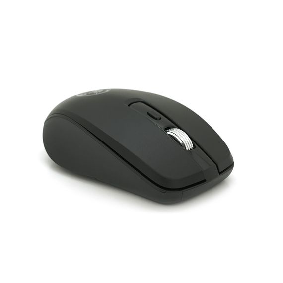 Миша бездротова iMICE E-1500.6 кнопок, 800/1200/1600 DPI, 2.4Ghz 10м, Black