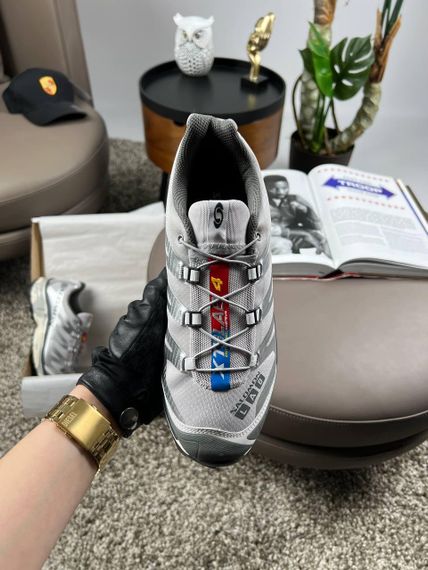Мужские кроссовки Salomon XT-4 Carbon Silver Beige весна / літо / осінь A3635 42 26,5 | Зображення 7