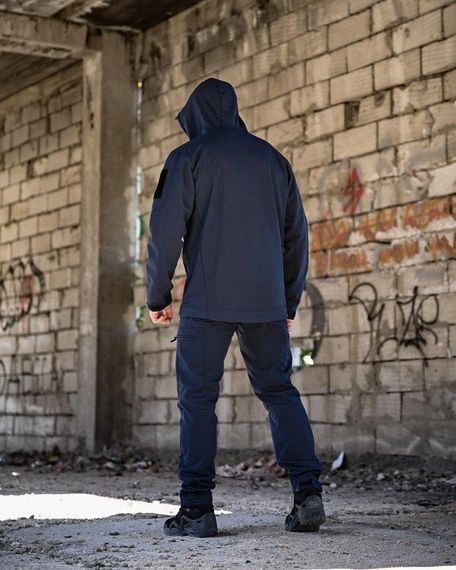 Демісезонний тактичний костюм софтшел SATELIT синій ДСНС ПП8057 | Зображення 3