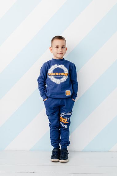 Костюм для хлопчика Носи своє 128 Темно-синій (p-2864-171462) | Зображення 2