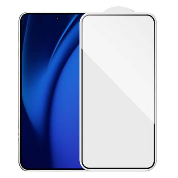 Защитное 2.5D стекло Blueo Full Cover HD для Samsung Galaxy S25 | Зображення 5