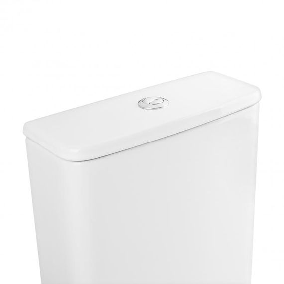 Унітаз-компакт QTAP Kalao Rimless QT08221213AW c бачком і сидінням Soft Close дюропласт | Зображення 4