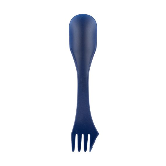 Ловилка Tribe Spork пластикова синя, туристична ложка-виделка трайб легка для походу та риболовлі