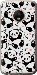 Чохол на Motorola Moto G5 PLUS Панди "4318u-1038-2448"