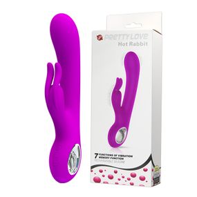 Вібратор Pretty Love Hot Rabbit, 7 function Sex Aura