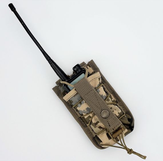 Підсумок під рацію полікордура Піксель Molle чохол тримач для радіостанції | Зображення 5