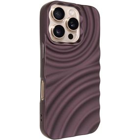 Чехол TPU MonoWave для Apple iPhone 16 Pro Max (6.9") Light Blue Brown