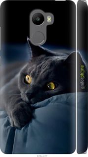 Чохол на Xiaomi Redmi 4 Димчастий кіт "825m-417-2448"