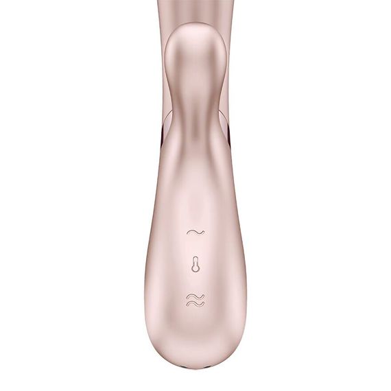 Смарт вібратор-кролик із підігрівом Satisfyer Hot Lover Nude | Зображення 2