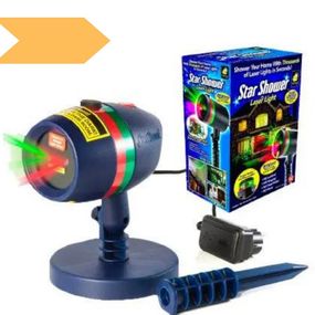 Новогодний лазерный проектор Star Shower Motion № F8-146 RGB синяя (30) ( GR- 64_268)