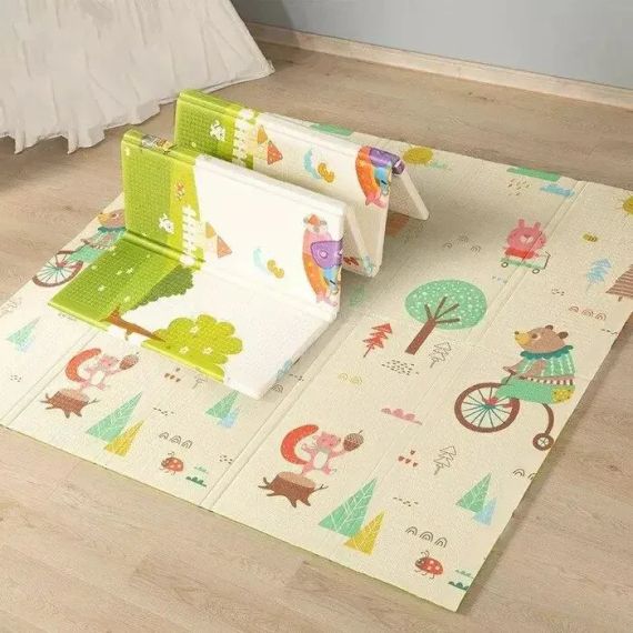 Дитячий розвиваючий двосторонній термо килимок 180*150 | Зображення 3