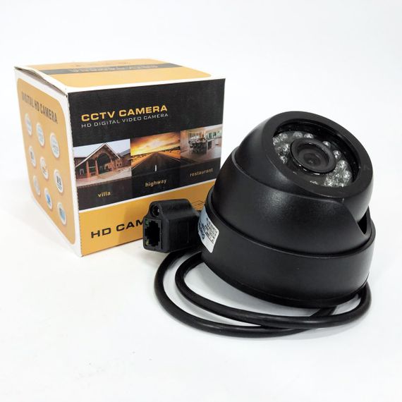 Камера видеонаблюдения купольная HD Camera 349 IP 1.3 mp, Камера наблюдения для квартиры | Зображення 6