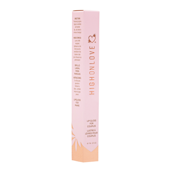 Стимулюючий блиск для губ з олією з насіння канабісу HighOnLove Plumping Lip Gloss, 7 мл (Канада) Sex Aura | Зображення 2
