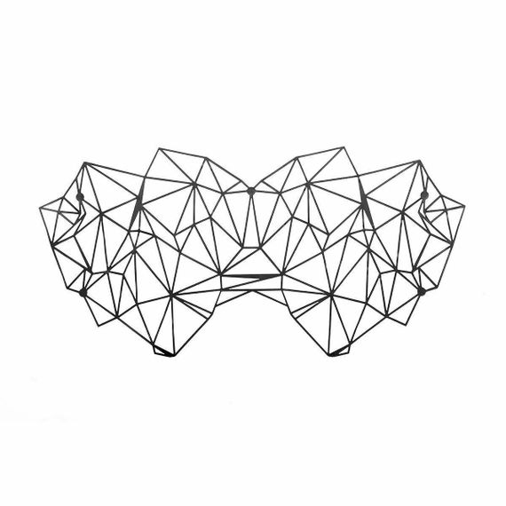 Вінілова маска на наклейках Bijoux Indiscrets Sex Aura | Зображення 1