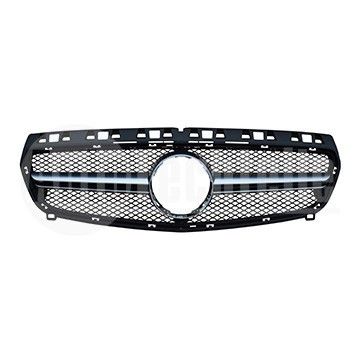 Решетка радиатора Mercedes Benz W176 12-15 (серебристая/чёрная) AMG A45, AutoTechteile, 130 8886, 176 888 08