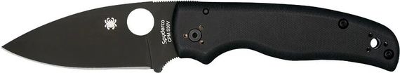 Ніж Spyderco Shaman Black Blade