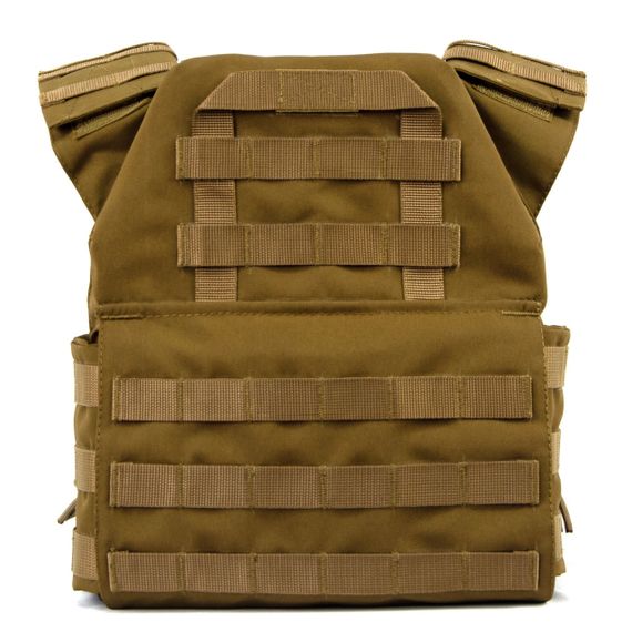 Плитоноска Plate Carrier зі швидким скиданням Cordura 600 D Койот (coyote) | Зображення 6