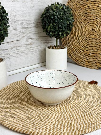 Салатник Intrendo Soft Stone IN0015SOF 15 см 620 мл білий | Зображення 1