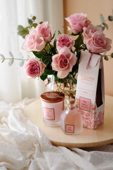 Rose & Hibiscus (Троянда та гібіскус) аромадифузор Collines de Provence, 100 мл | Зображення 7