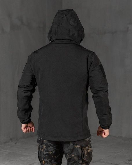 Тактична куртка софтшел Kord second generation black ВТ7804 | Зображення 4