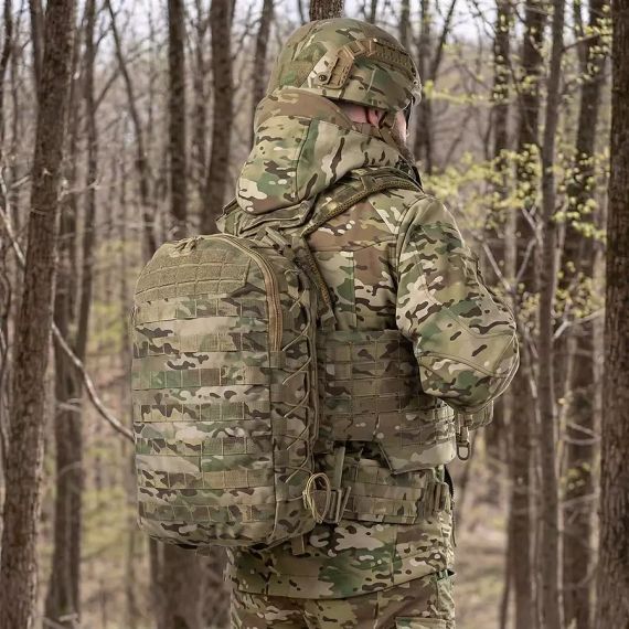 Рюкзак тактичний 10л Мультикам, штурмовий рюкзак військовий Ukrarmor укрармор Cordura 1000D, рюкзак ЗСУ MOLLE похід