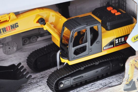 Екскаватор RJ9830A озвучений, зі світлом, в коробці YG Toys | Зображення 1