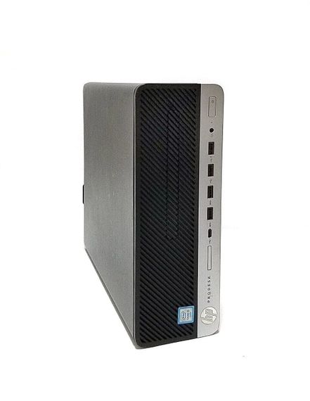 ПК HP ProDesk 600 G3 SFF / Intel Core i5-7600 (4 ядра по 3.5 - 4.1 GHz) / 16 GB DDR4 / 256 GB SSD NVMe / nVidia Quadro P400, 2 GB GDDR5, 64-bit / Wi-Fi / Win 10 Lic б/в | Зображення 1