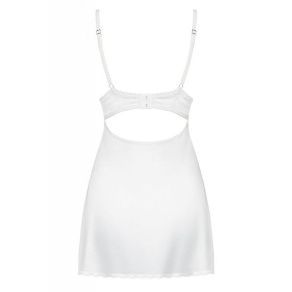 Пеньюар Obsessive 871-CHE-2 white Chemise L / XL | Зображення 3