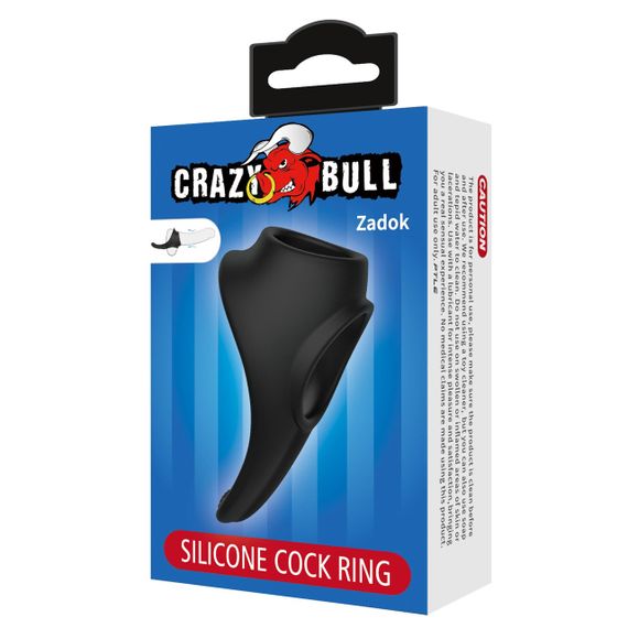 Ерекційне кільце Crazy Bull - Zadok Silicone Cock Ring, BI-210256 Sex Aura | Зображення 7