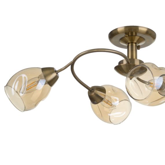 Люстра потолочная в спальню E27 60W AB (LK-665C/4) | Зображення 4