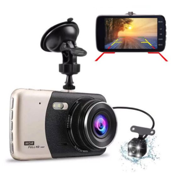Автомобильный видеорегистратор X600 LCD 4 Angel Lens камеры 1080P Full HD TF | Зображення 3