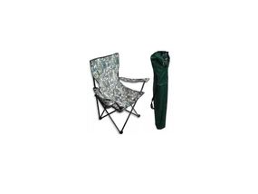 Стілець розкладний туристичний для риболовлі HX 001 Camping quad chair Камуфляж