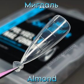 Верхні форми №5 мигдаль (набір 120шт) в органайзері