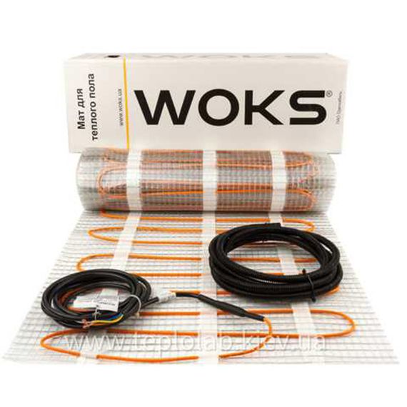 Нагрівальні мати на основі двожильного кабелю WoksMat 160 2.0 0,5м. | Зображення 1