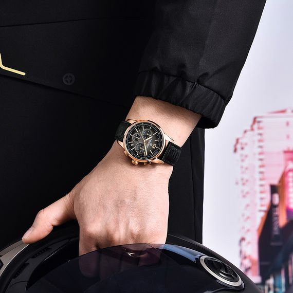 Чоловічий годинник Pagani Design YS008 Rose Gold-Brown | Зображення 2