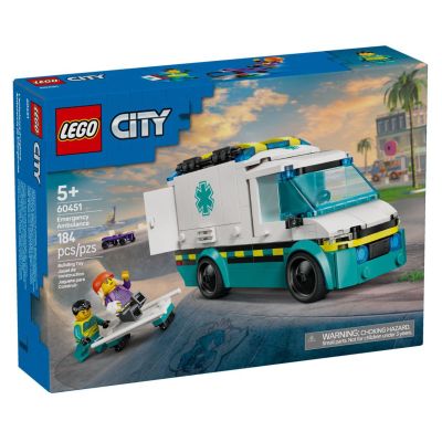 Конструктор LEGO City Скорая помощь (60451)