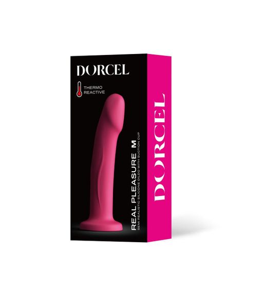 Фаллоимитатор Dorcel Real Pleasure M Magenta sexstyle | Зображення 6