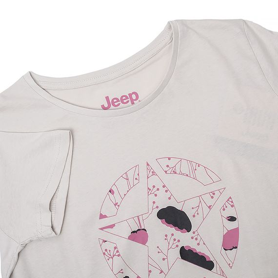 Футболка JEEP T-SHIRT STAR Botanical Print J22W | Зображення 2