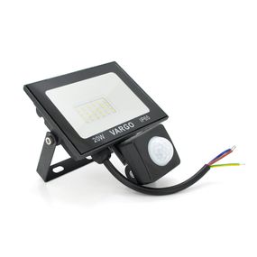 Прожектор LED c датчиком руху Vg-20W,IP65.6500K,2700Лм. Box