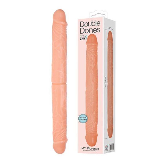 Подвійний фалоімітатор "Double Dong" BW-010011 Sex Aura | Зображення 1
