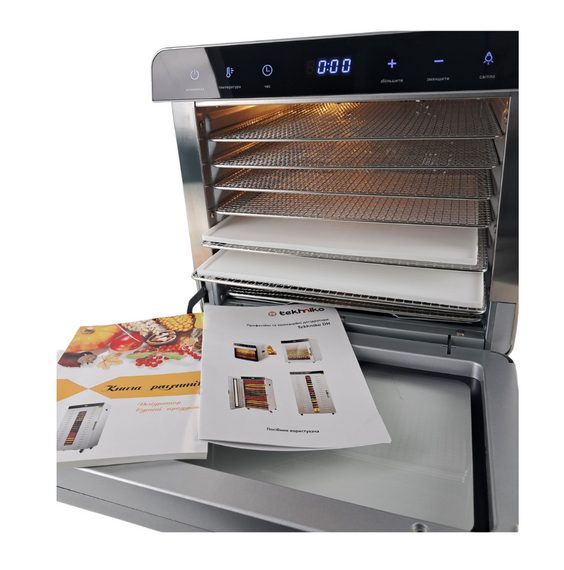 Дегідратор професійний Tekhniko DH-08A-SS нержавіюча сталь (8 лотків) | Зображення 9